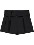 Prada belted tailored shorts - Black