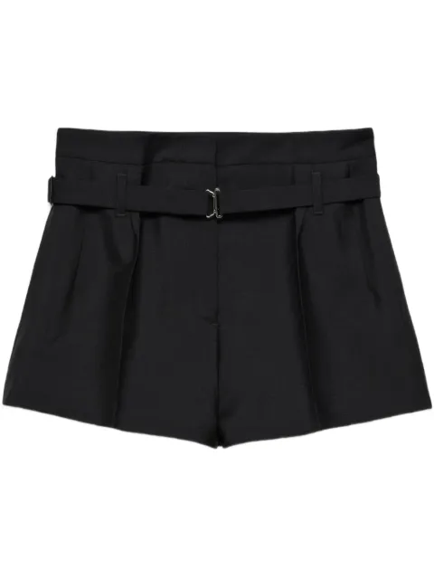 Prada bermudas de vestir con cinturón