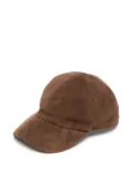 N.Peal suede cap - Brown