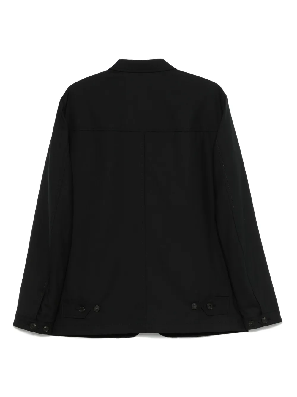 Comme des Garçons Homme Wollen jack Blauw