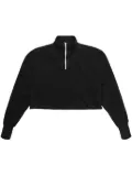 Les Tien half-zip pullover - Black