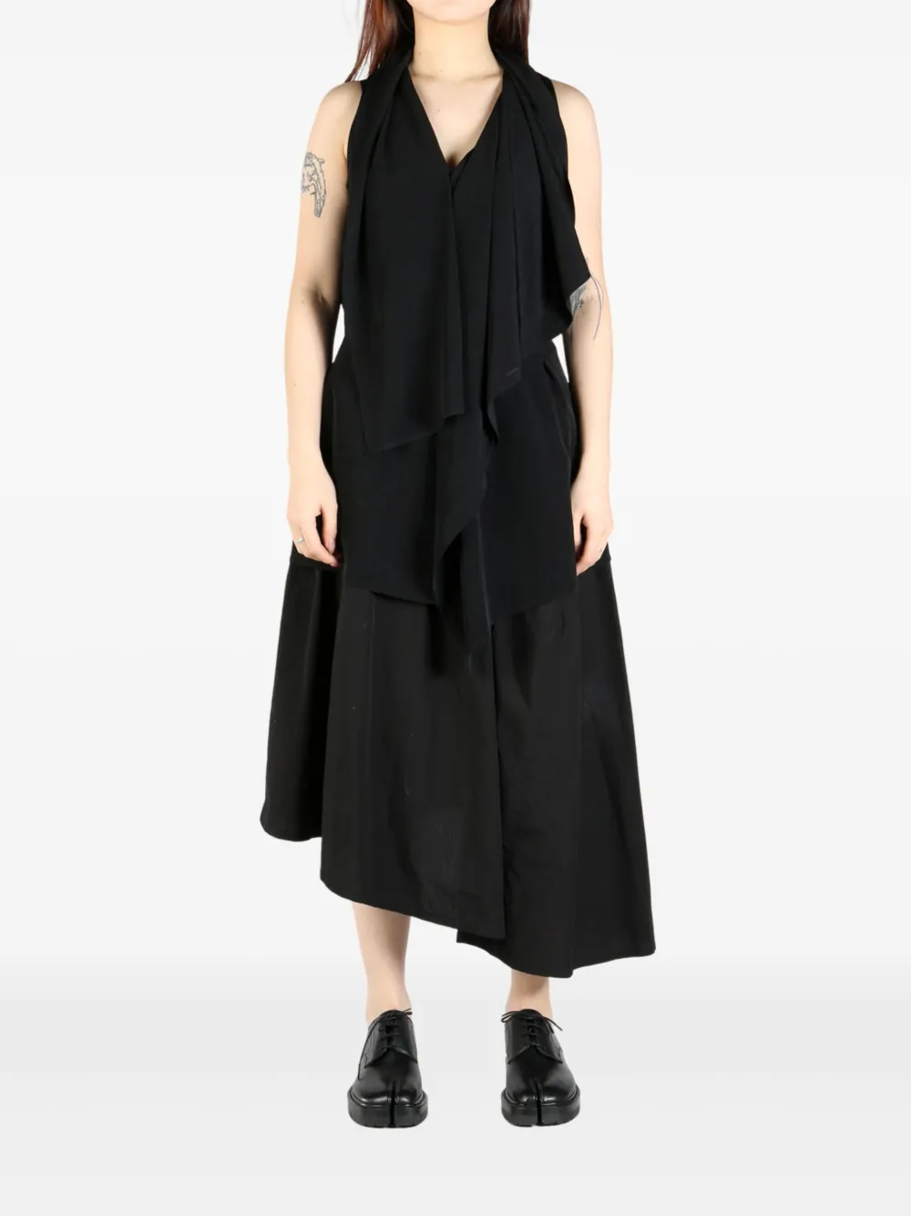 Yohji Yamamoto draped long vest | Chamarras oversize | Image 2