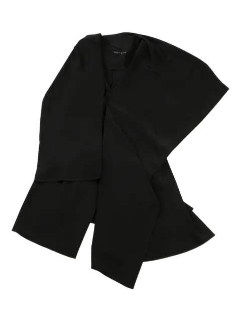 Yohji Yamamoto draped long vest