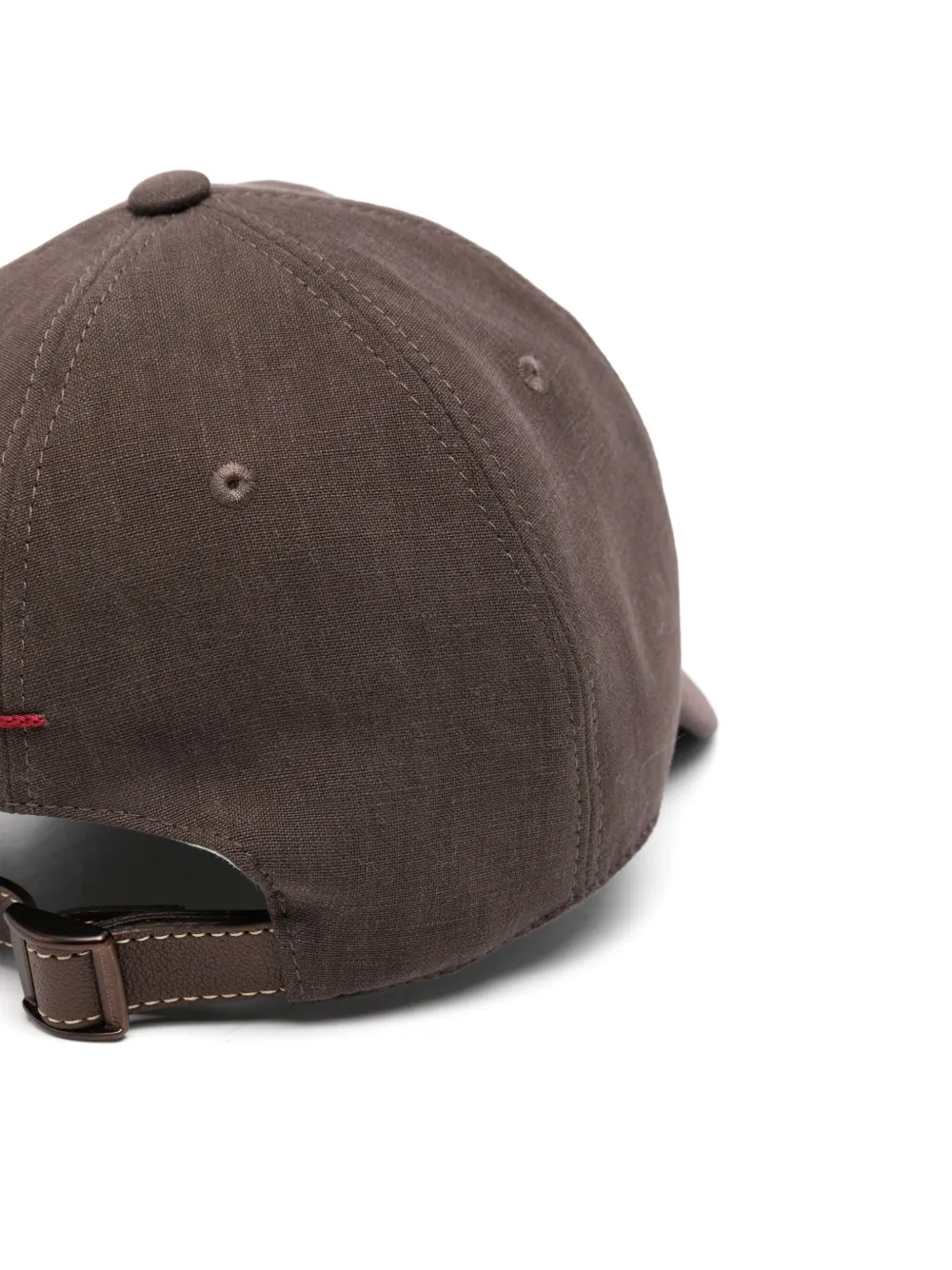 brunellocucinelli Brunello Cucinelli Pet met geborduurd logo - Bruin