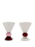 Sophie Lou Jacobsen Totem Glasses (set of two) - Red