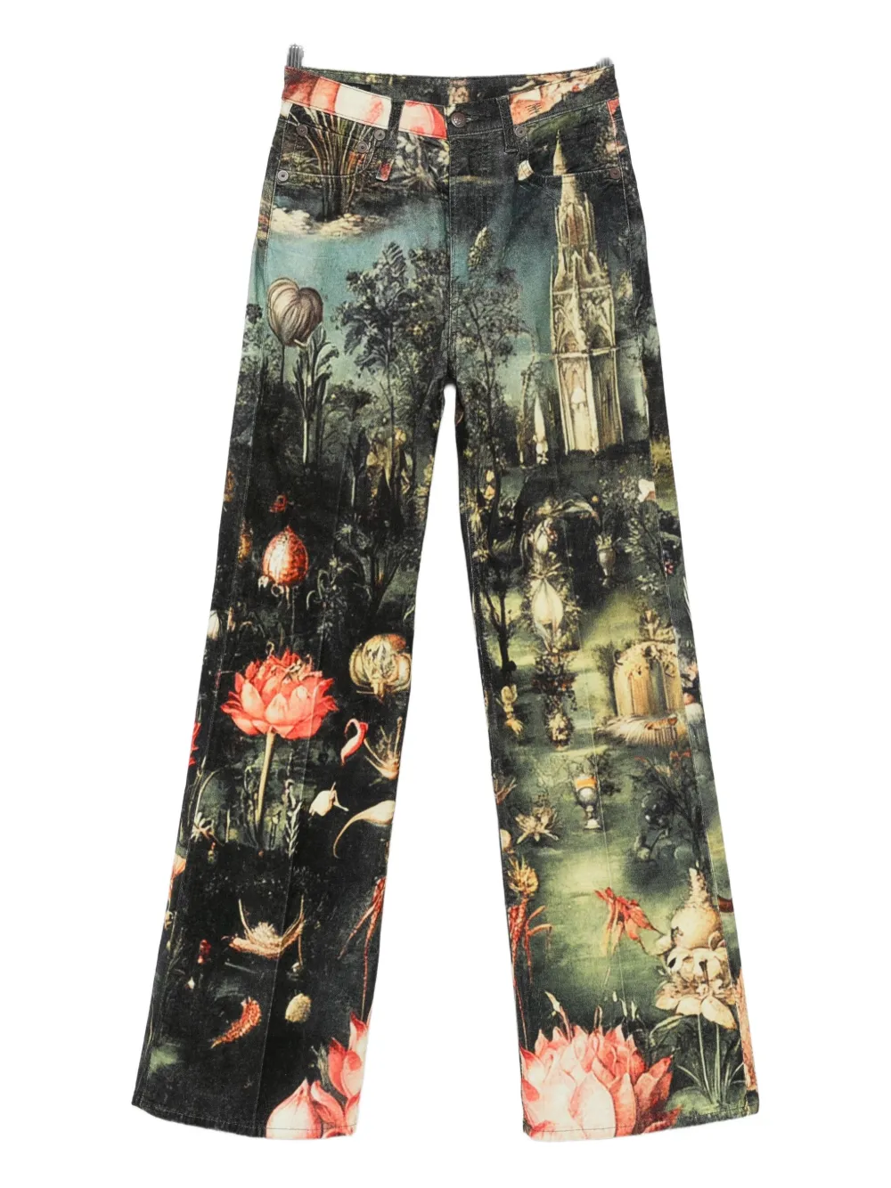 Charlotte straight-leg trousers