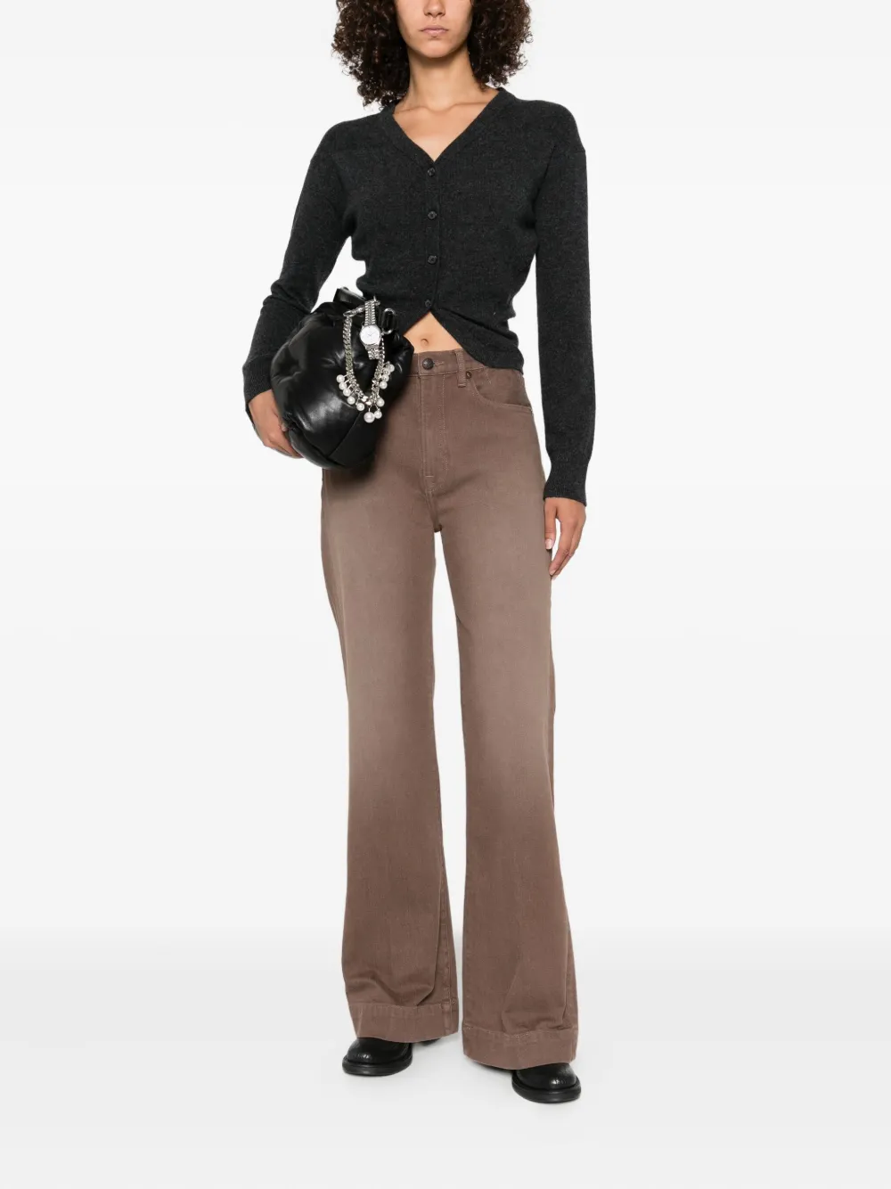 R13 Charlotte jeans Bruin