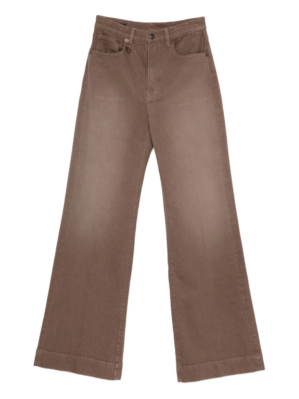 R13 Charlotte jeans Bruin