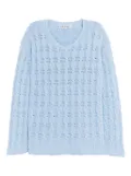 OUR LEGACY cable-knit jumper - Blue