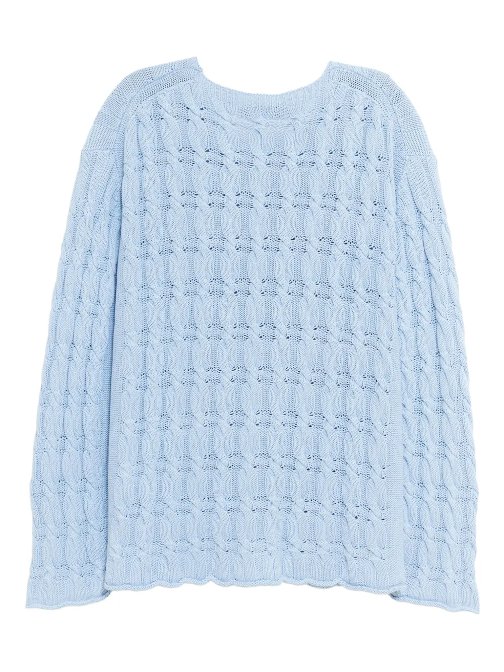 ourlegacy OUR LEGACY Kabelgebreide trui - Blauw