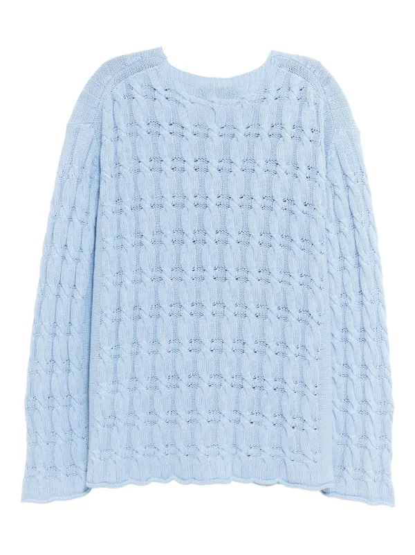 OUR LEGACY ケーブルニット セーター | ブルー | FARFETCH JP