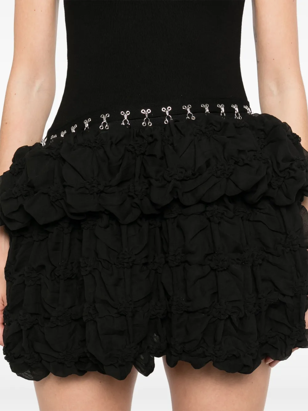 ROKH BROKEN MINI DRESS