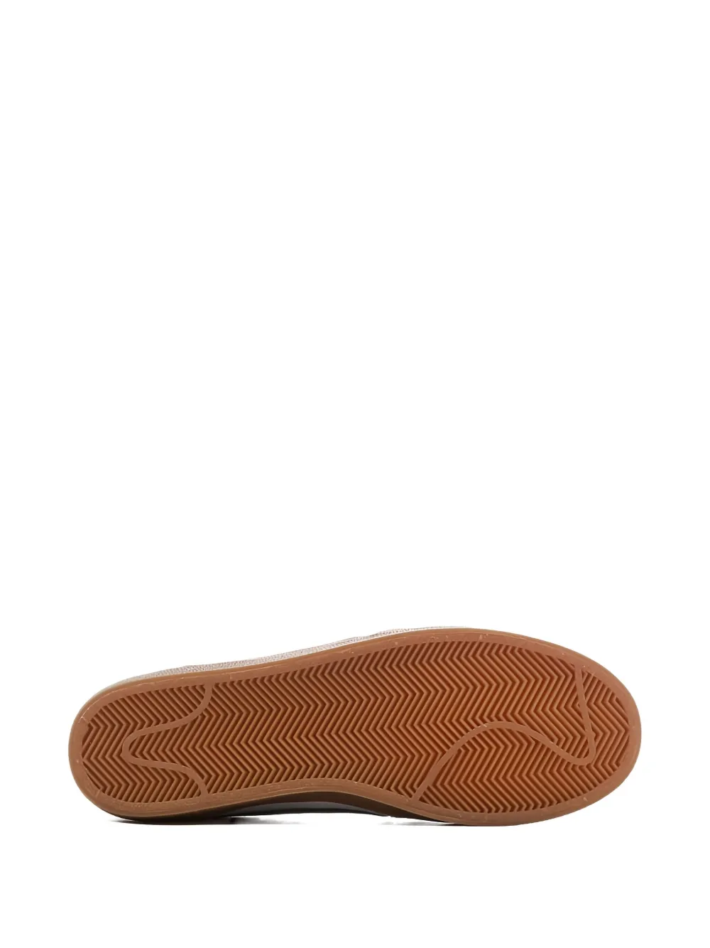 Nike Sneakers met leren vlakken en gum zool Wit
