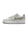 Nike Kids Air Force 1 Low ""Year of the Snake - Sail/White/Light Bone/Olive Aura"" sneakers