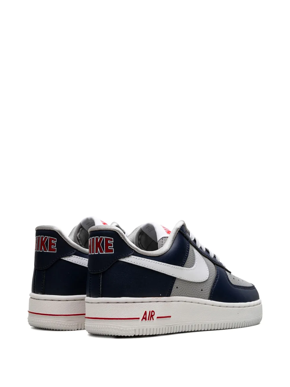 Nike Air Force 1 Low "Be True To Her School Georgetown 400 College Navy White Pewter Grey University Red Sail" sneakers Blue