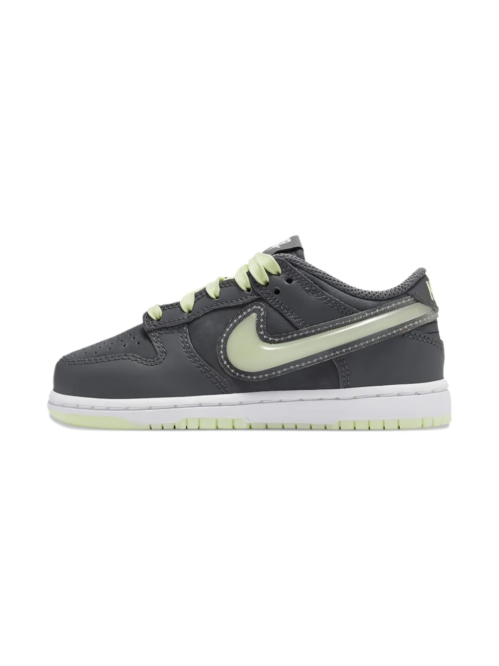 Nike Kids swoosh low sneakers Grey