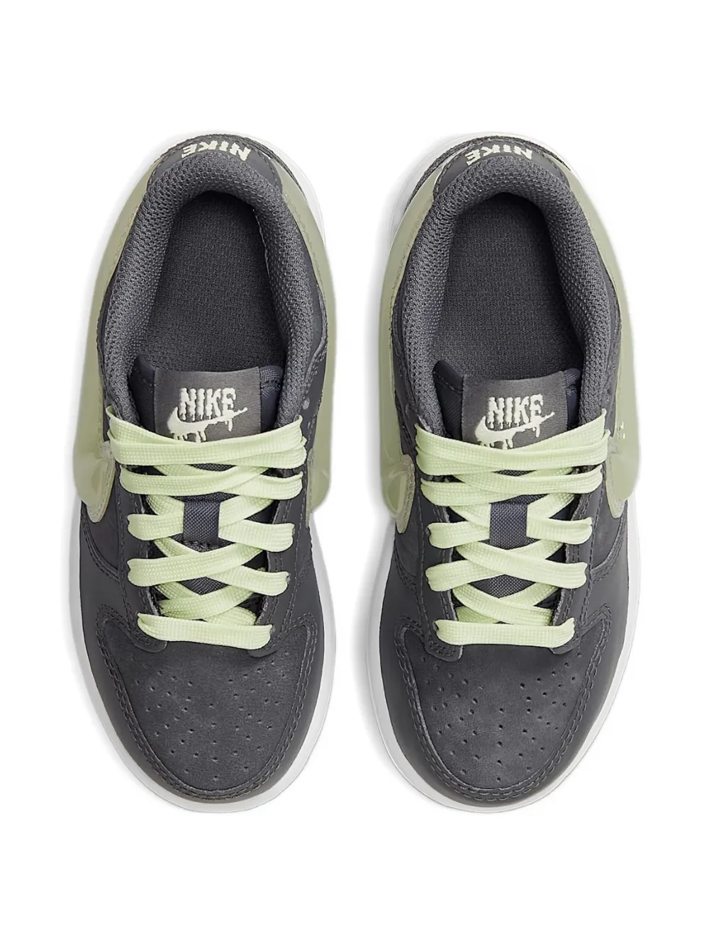 Nike Kids swoosh low sneakers Grey