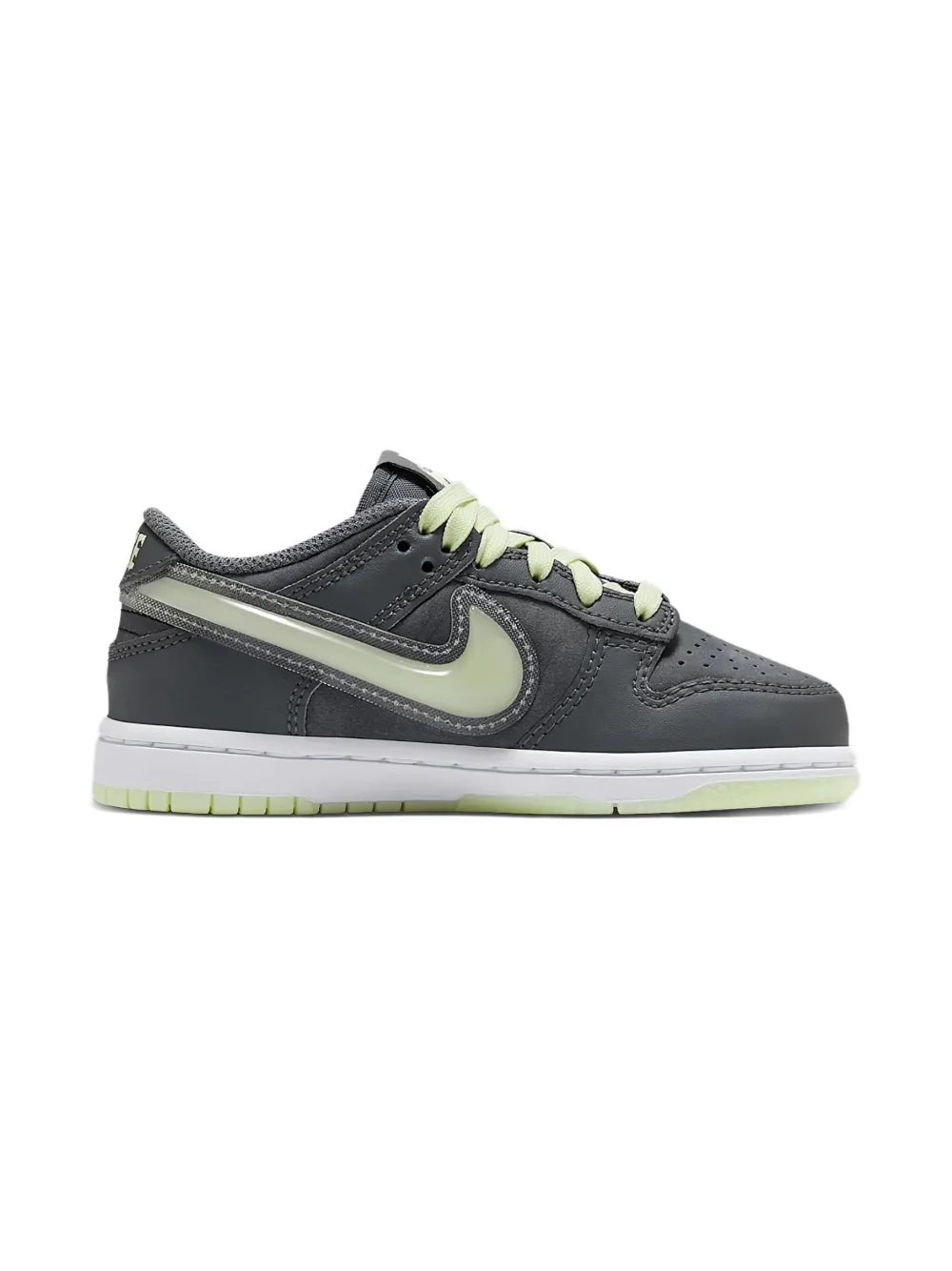 Nike Kids swoosh low sneakers Grey