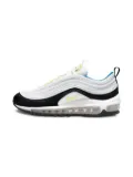 Nike Kids Air Max 97 ""Velcro Patch - White/Summit White/Black/Light Lemon Twist"" sneakers