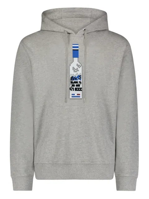 Mostly Heard Rarely Seen 8-Bit Grey Bird hoodie