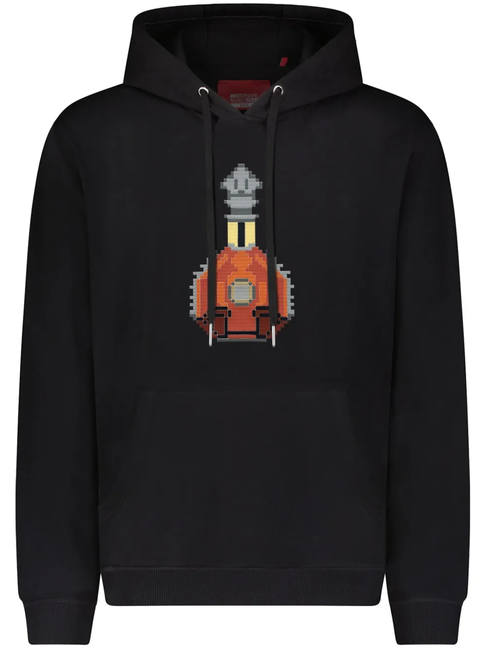 Mostly Heard Rarely Seen 8-bit Hors D'age Hoodie In Black