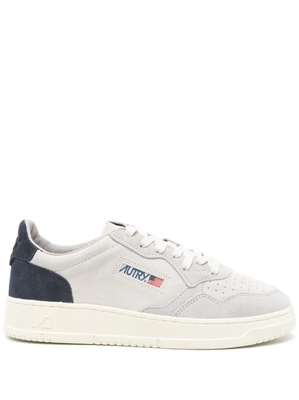 YO様　ドゥーズィエムクラス　AUTRY MEDALIST LOW 37 Autry Medalist Low Sneaker White Leather/Beige Suede