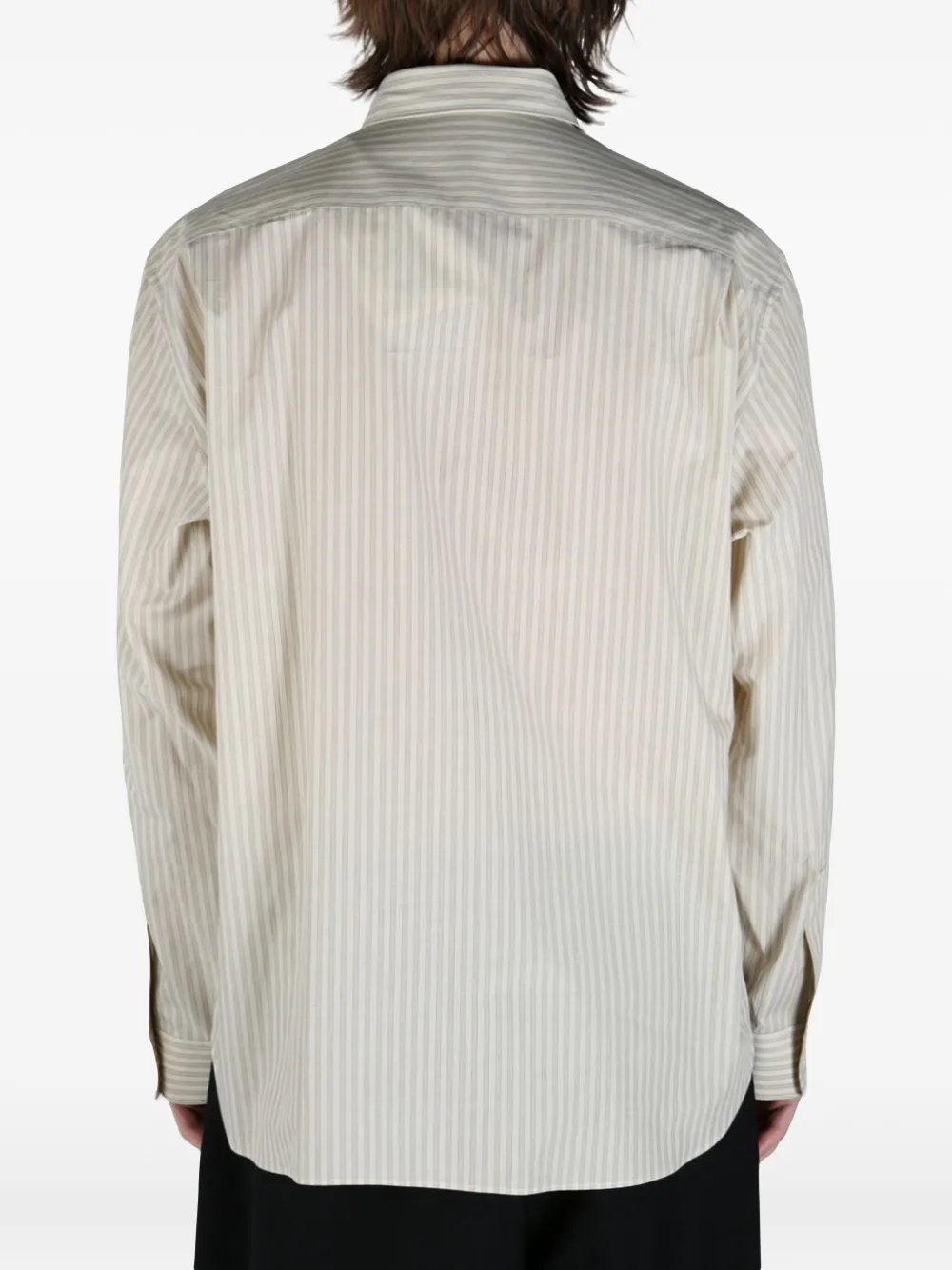 The Row striped shirt Beige