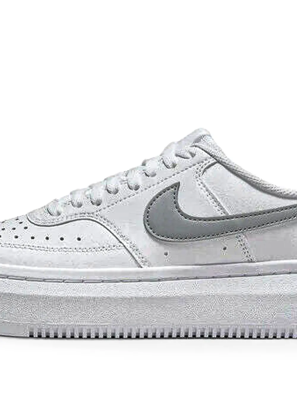 Nike Court Vision Alta platform sneakers Wit
