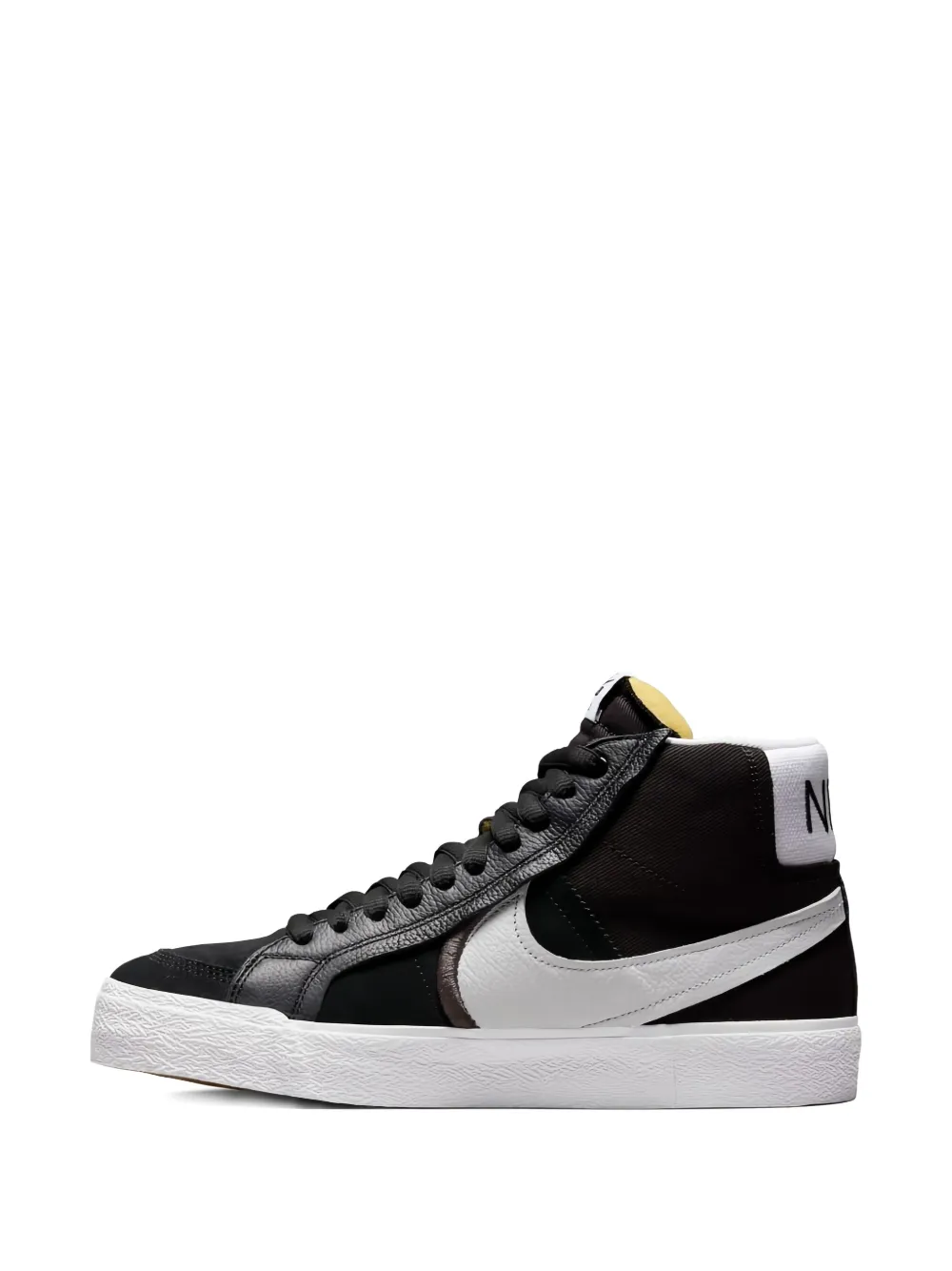 Nike SB Zoom Blazer Mid Premium Plus "Black White" sneakers Zwart
