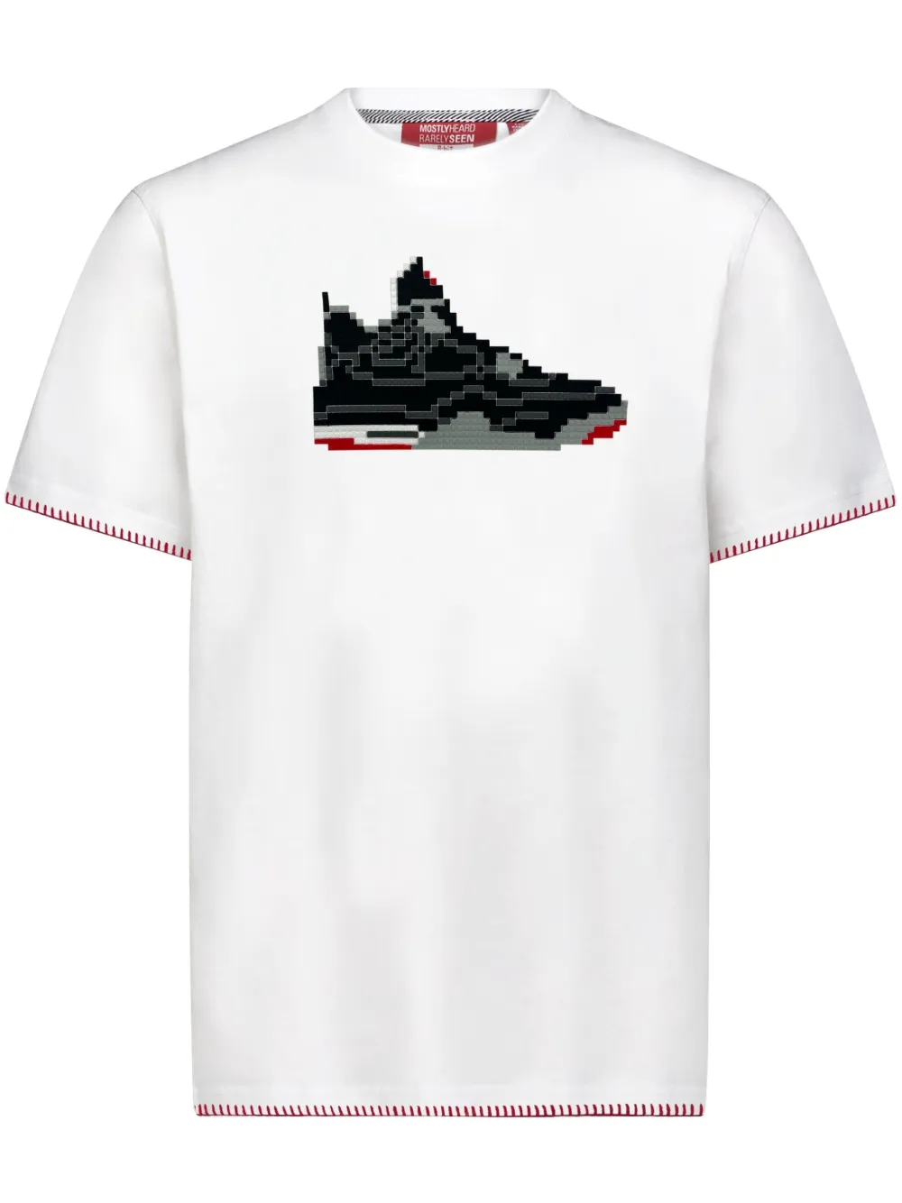 Mostly Heard Rarely Seen 8-Bit Imagine t-shirt | White | Image 1