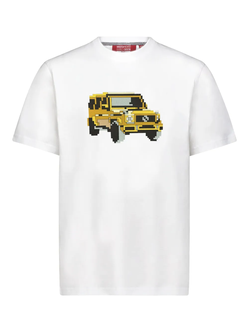 Mostly Heard Rarely Seen 8-Bit Katoenen T-shirt Wit