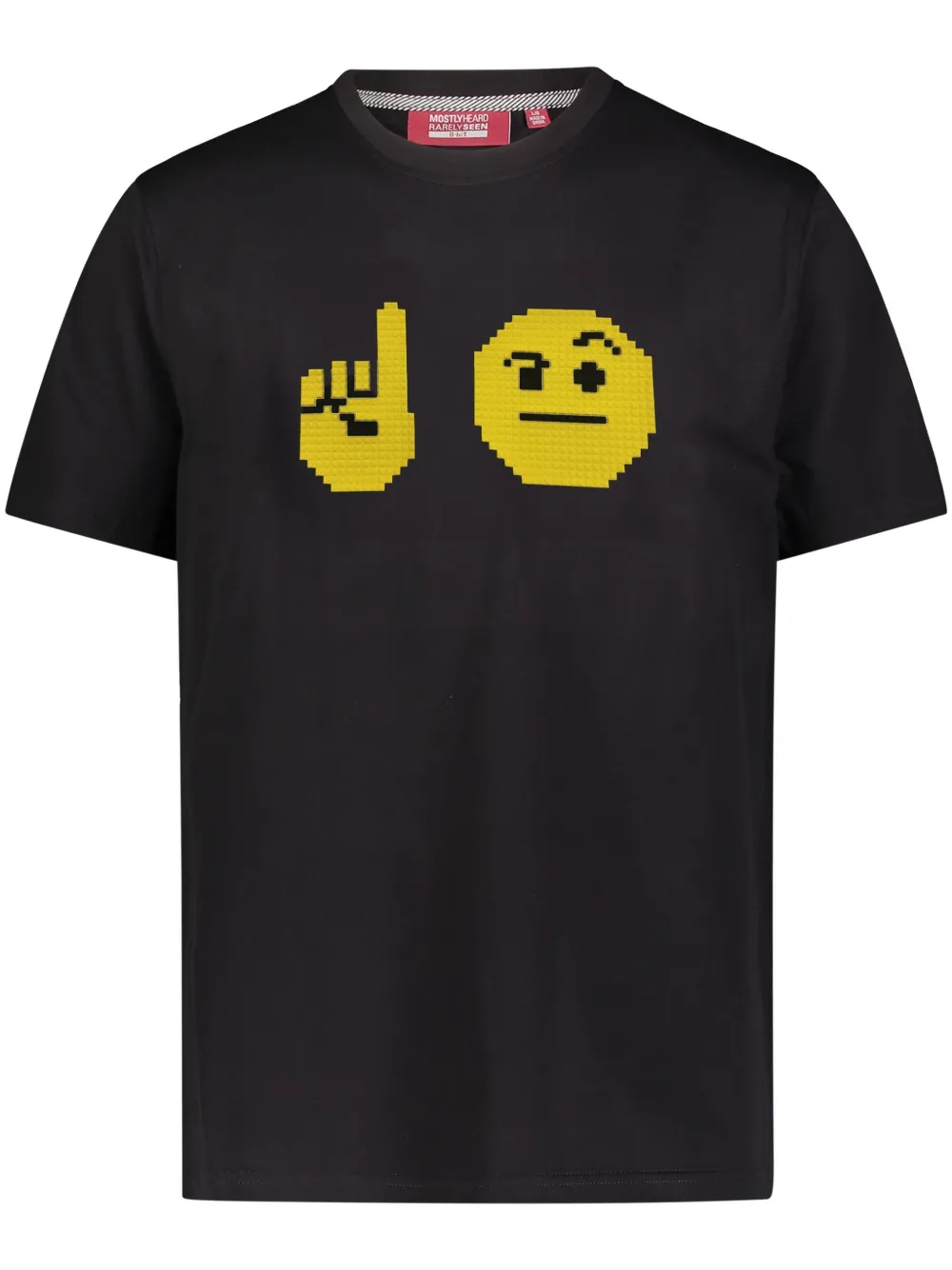 Mostly Heard Rarely Seen 8-Bit playera con estampado gráfico | negro | Image 1