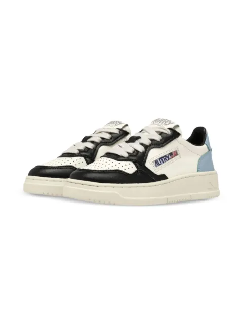 Autry Kids Medalist Low Kids "White / Black / Blue" sneakers