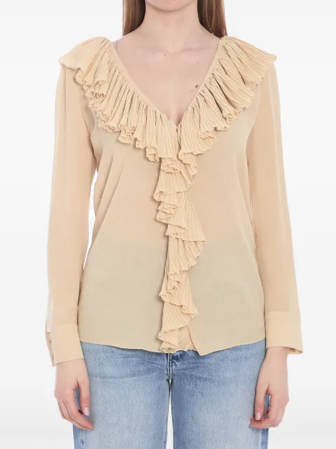 Saint Laurent ruffled blouse