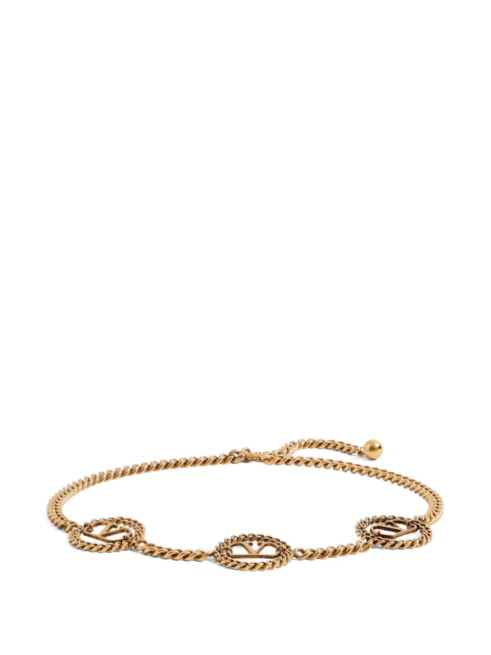 Valentino Garavani VLogo kettingriem Goud