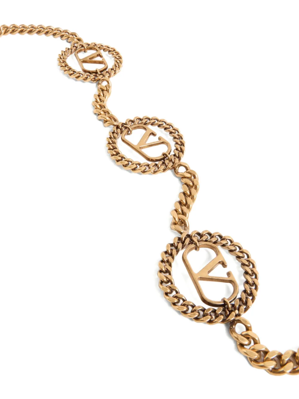 Valentino Garavani VLogo kettingriem Goud