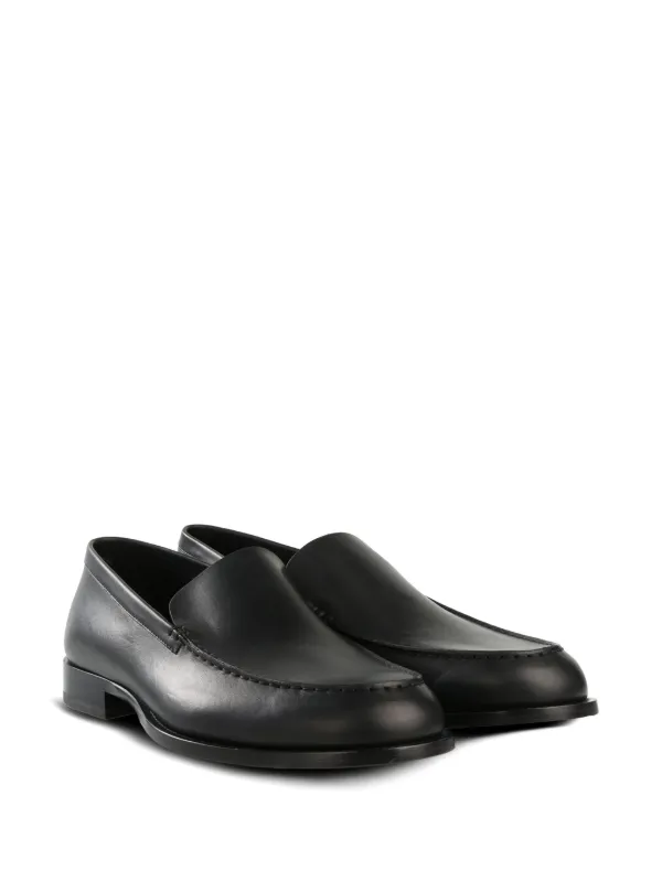 The Row Lars Loafers | Black | FARFETCH