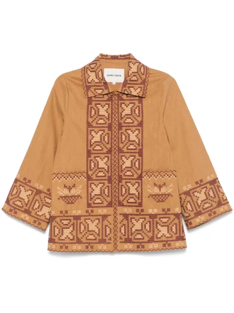 Antik Batik Berenice-embroidered jacket