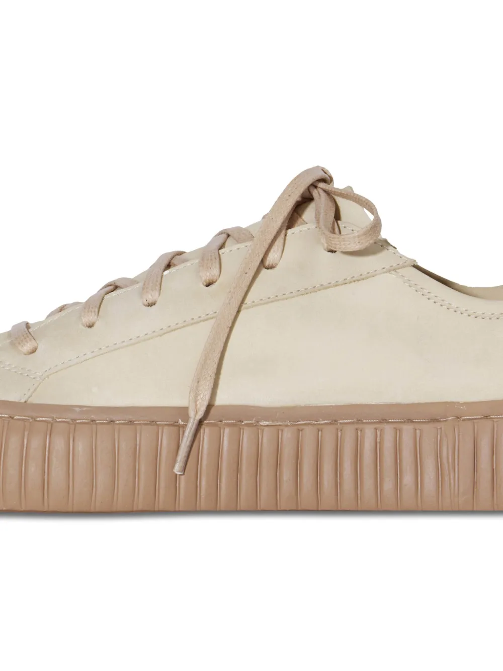 Osklen rubber-sole lace-up sneakers Neutrals