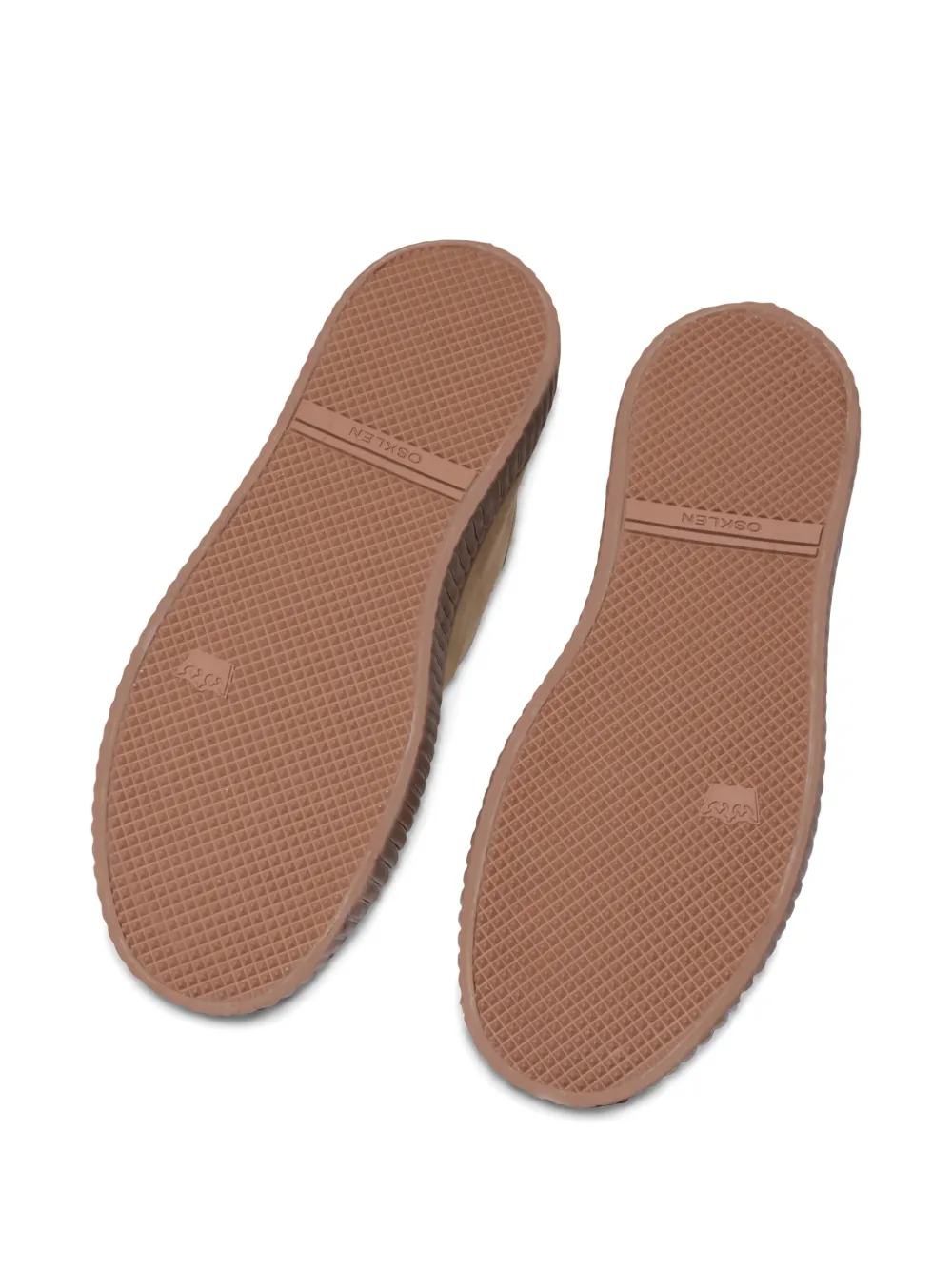 Osklen rubber-sole lace-up sneakers Neutrals