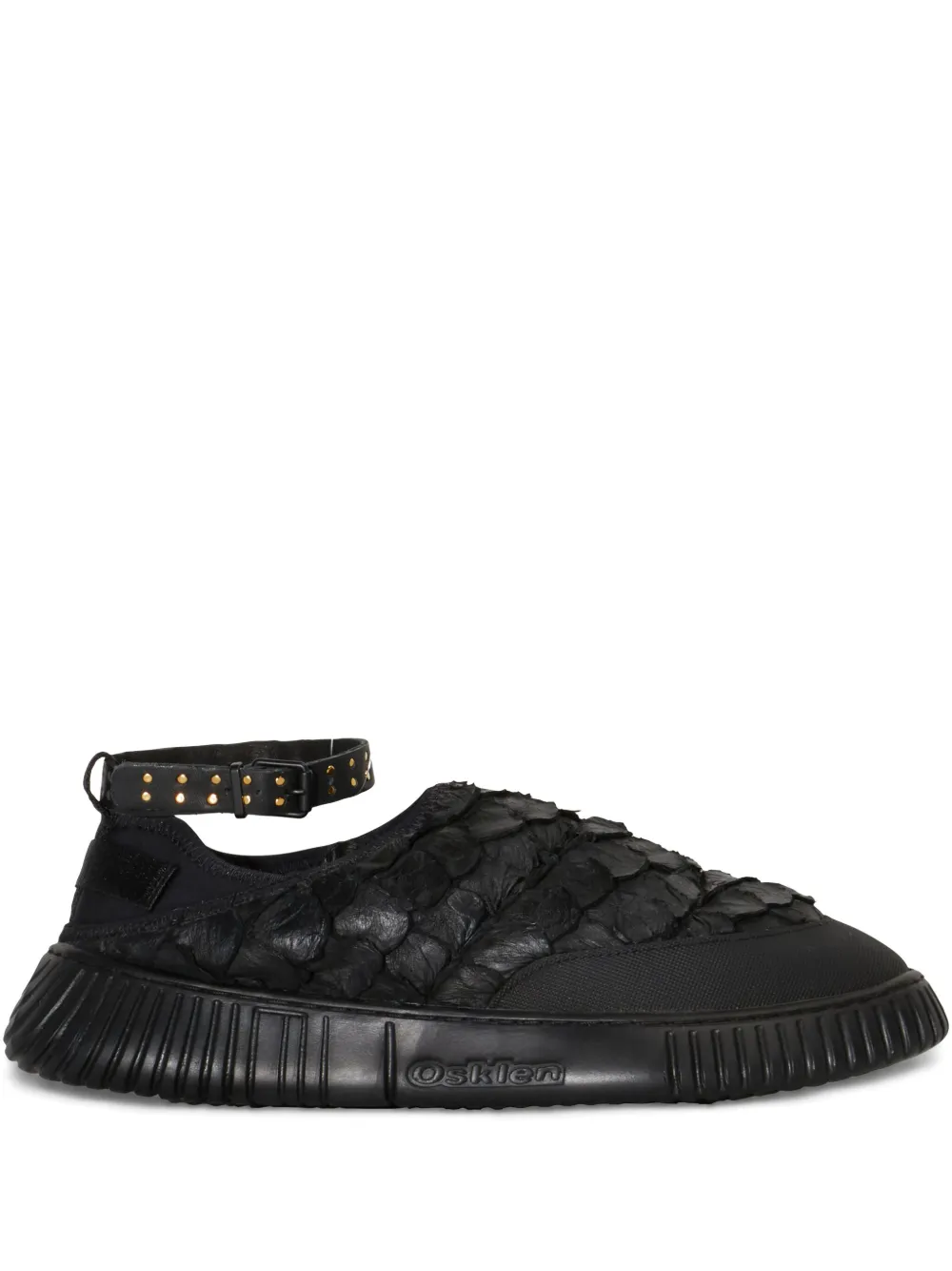 Osklen Pirarucu sneakers Black