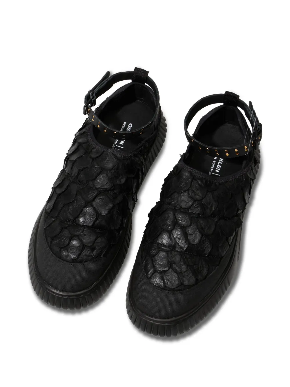 Osklen Pirarucu sneakers Black