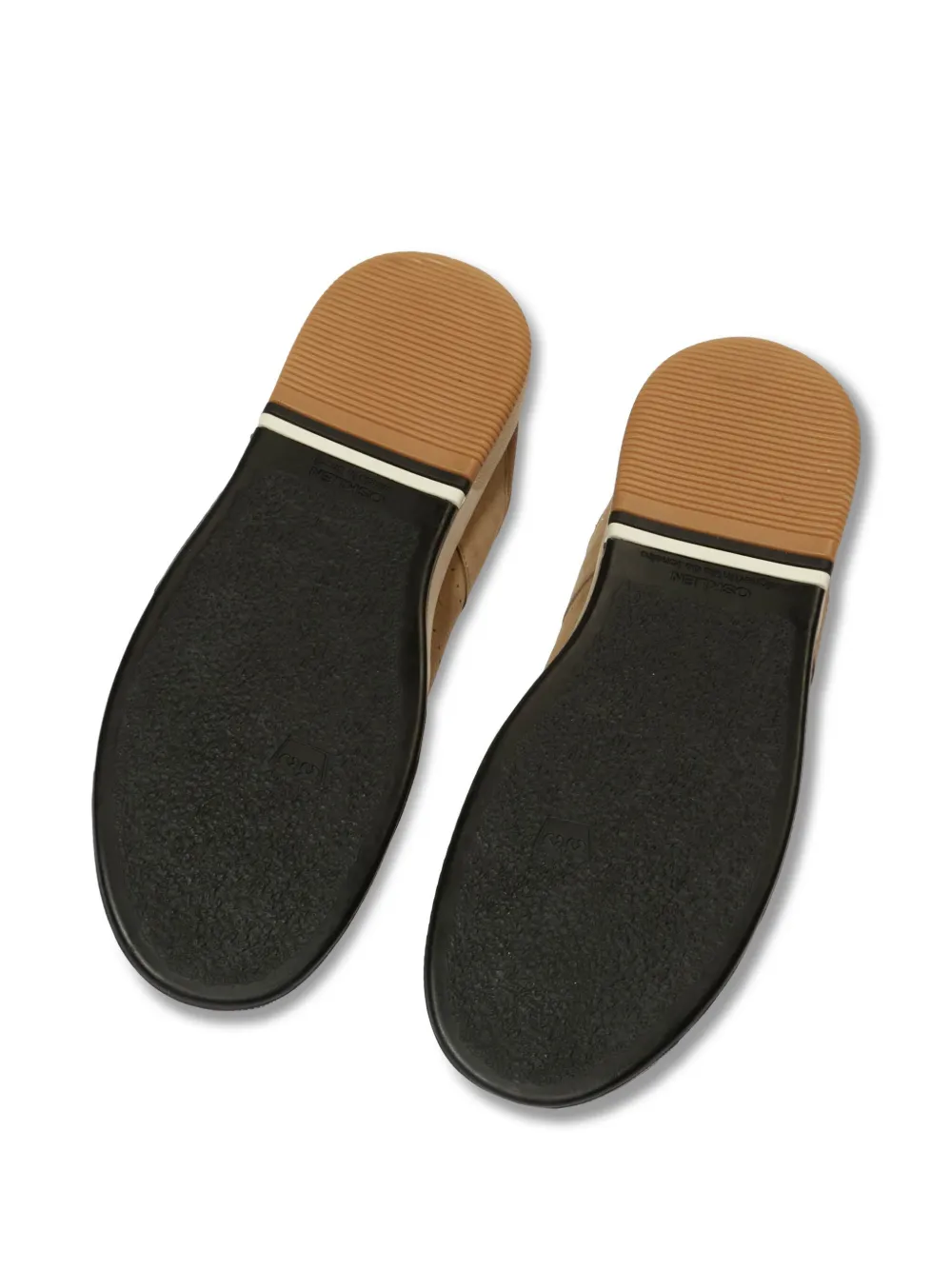 Osklen suede contrasting-panel sneakers Neutrals