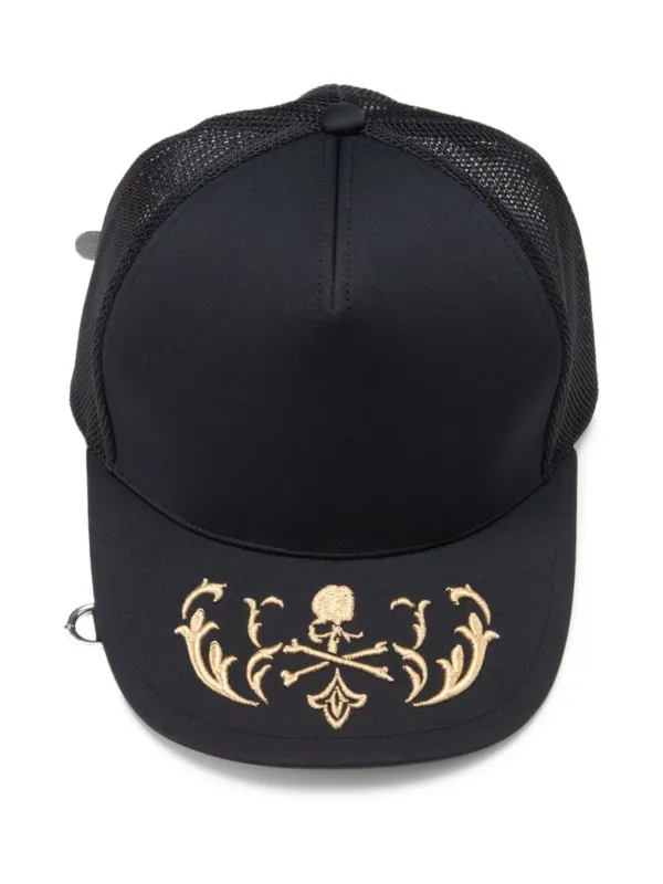 MASTERMIND WORLD ブラックキャップ L(新品、未使用品) Mastermind World エンブロイダリー キャップ | FARFETCH JP