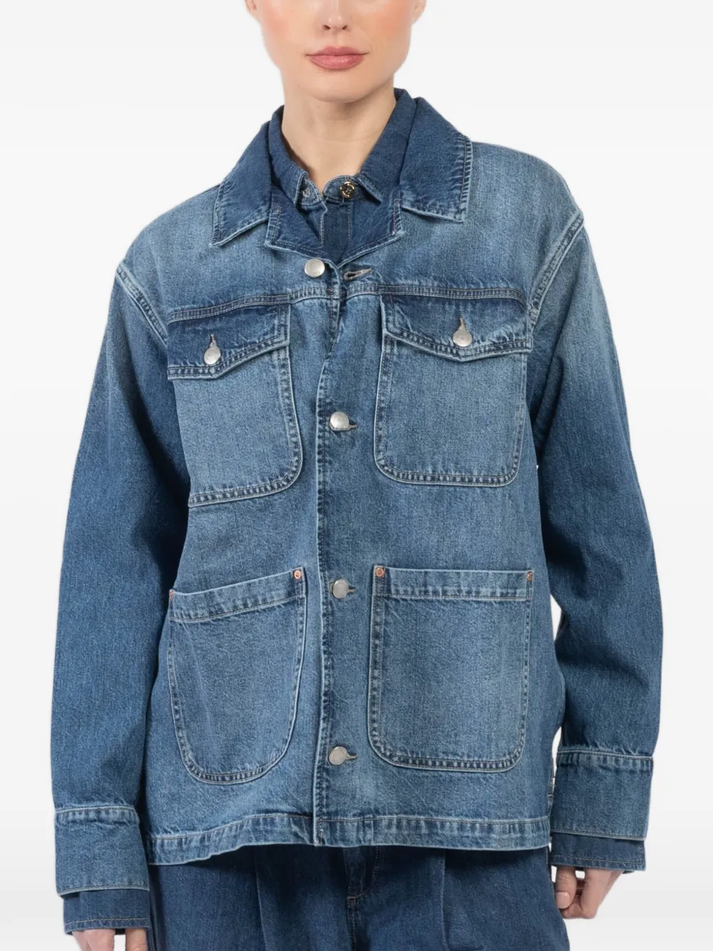 DL1961 Montauk pocket jacket - Blu