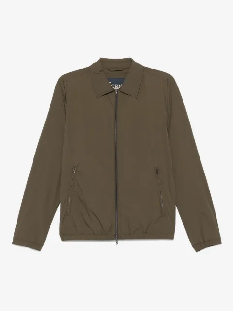 Herno classic-collar shirt jacket