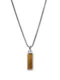 John Hardy Tiger Eye Talisman necklace - Silver