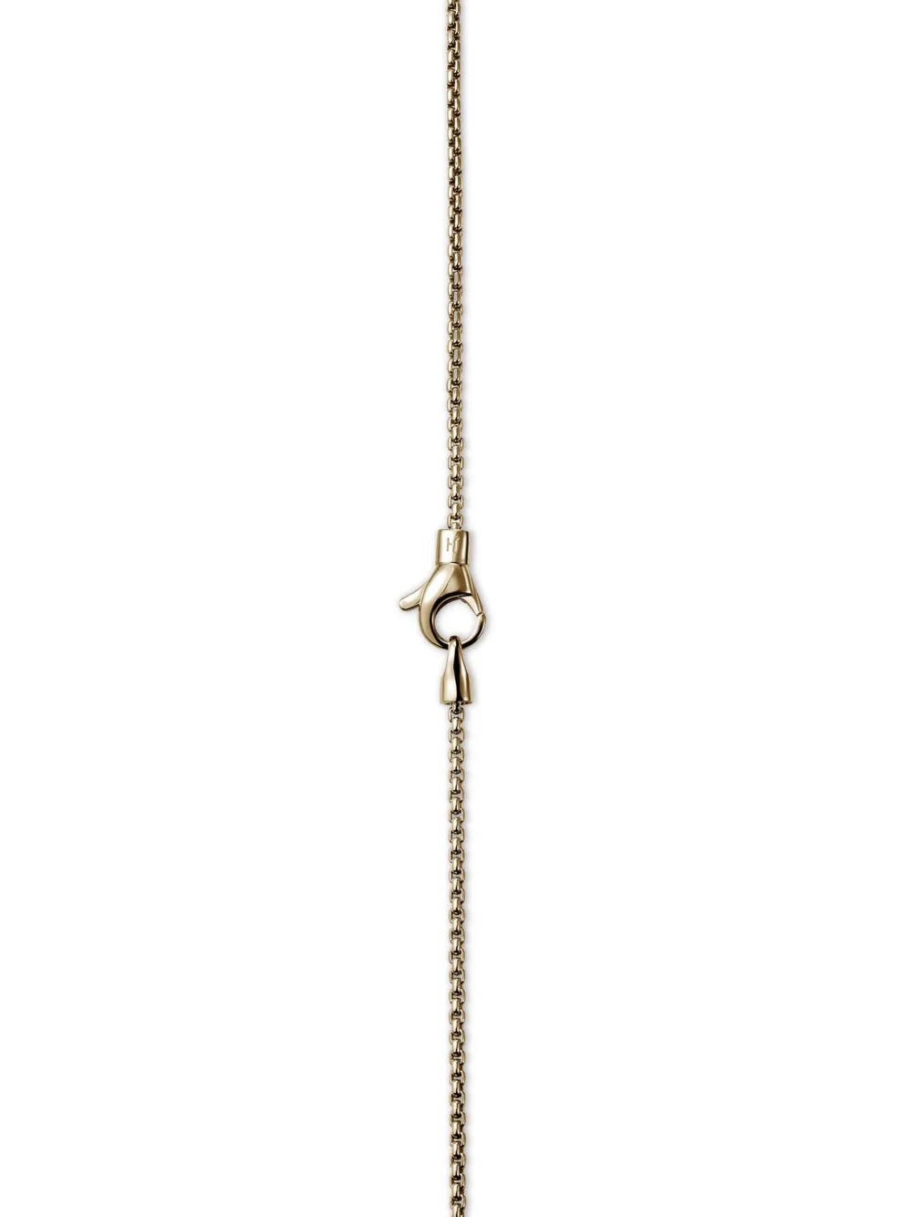 JOHN HARDY 14KT YELLOW GOLD BOX CHAIN NECKLACE