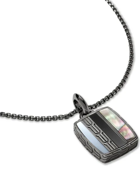 John Hardy carved-chain necklace