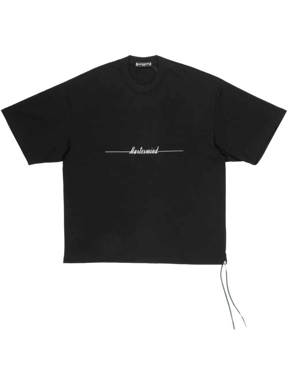 Mastermind Japan T-shirt met logo Zwart
